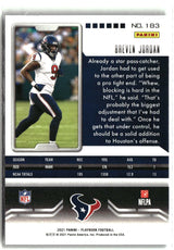 Brevin Jordan 2021 Panini Playbook Mosaic #183