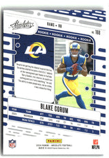 Blake Corum 2024 Panini Absolute Retail #168