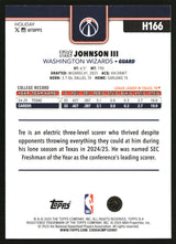 Tre Johnson III 2025-26 Topps Holiday #H166