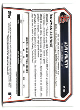 Kenly Hunter 2026 Bowman Prospects #BP-130