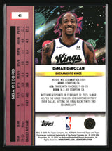 DeMar DeRozan 2025-26 Topps Chrome Cosmic #41