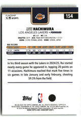 Rui Hachimura 2025-26 Topps Crackleboard Green #154 #/99