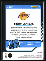 Bronny James Jr. 2024-25 Donruss Optic Hyper Pink #282