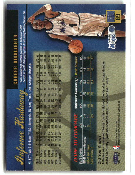 Anfernee Hardaway 1998-99 Ultra #89