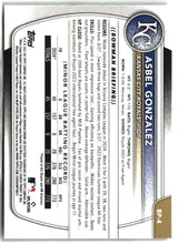 Asbel Gonzalez 2025 Bowman Prospects #BP-4