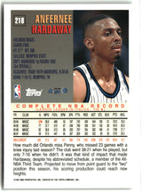 Anfernee Hardaway 1997-98 Topps #218