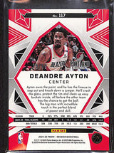 Deandre Ayton 2024-25 Panini Obsidian Electric Etch Pink Flood #117 #/49