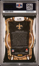 Load image into Gallery viewer, Chris Olave 2022 Panini Select Die Cut Zebra Prizm #229 PSA 10
