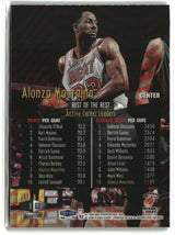 Alonzo Mourning 1998-99 Flair Showcase Flair Showcase Row 1 #62 #/6000