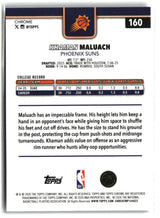 Khaman Maluach 2025-26 Topps Chrome Update #160