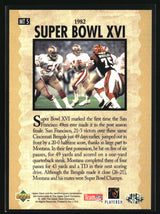 Joe Montana 1995 Collector's Choice Joe Montana Trilogy #MT5
