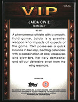 Jaida Civil 2025-26 Bowman Very Important Prospects Refractor #VIP-16