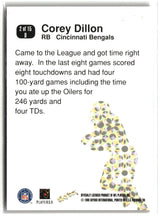 Corey Dillon 1998 SkyBox Premium D'stroyers #2 D