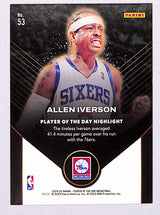 Allen Iverson 2024-25 Panini Player of the Day Blue #53 #/50