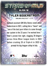 Tyler Soderstrom 2024 Topps Stars of MLB #SLMB-18