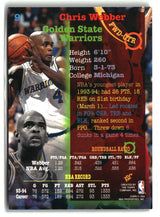Chris Webber 1994-95 Stadium Club #9