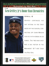 Ken Griffey Jr. 1998 Upper Deck Ken Griffey Jr.'s Home Run Chronicles #5