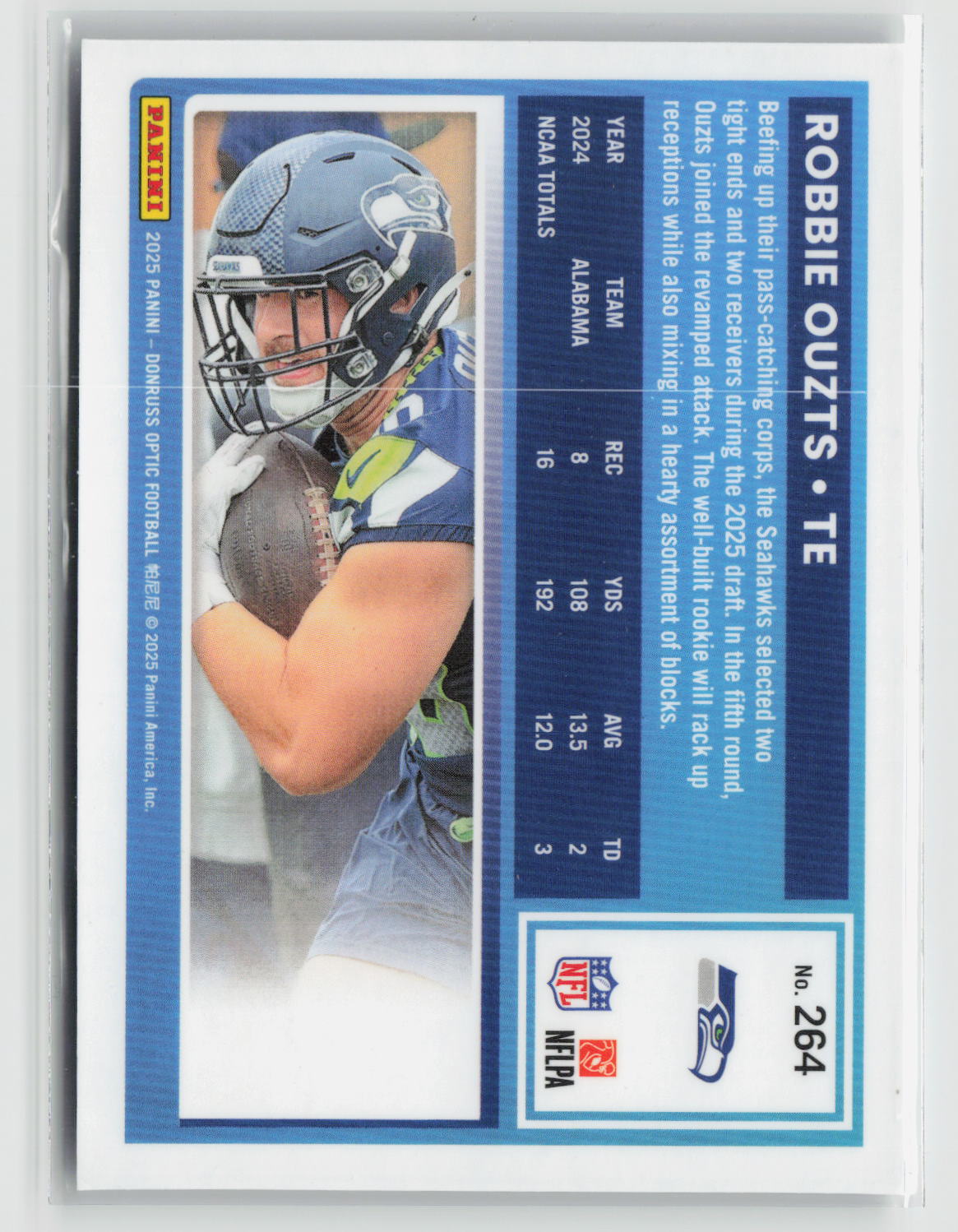 Robbie Ouzts 2025 Donruss Optic #264