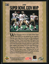 Joe Montana 1995 Upper Deck Joe Montana Trilogy #MT14