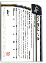 Eric Singleton Jr. 2024 Bowman University Chrome #71