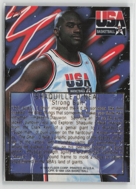 Shaquille O'Neal 1994 Flair USA #73