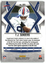 T.J. Sanders 2025 Panini Phoenix #181