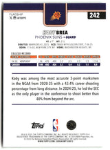 Koby Brea 2025-26 Topps #242