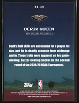 Derik Queen 2025-26 Topps 8-Bit Ballers #8B-39