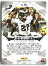 Quinyon Mitchell 2024 Panini Phoenix #232