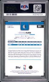Cooper Flagg 2025 Topps #201 PSA 9