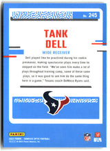Tank Dell 2023 Donruss Optic #245