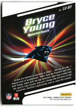 Bryce Young 2023 Donruss Optic Light It Up! #LU-BY