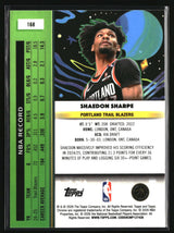 Shaedon Sharpe 2025-26 Topps Chrome Cosmic #168