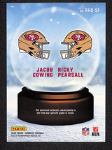 Jacob Cowing / Ricky Pearsall 2024 Donruss Rookie Holiday Sweater Duals #RHD-SF