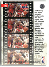 First Round: Bulls 3, Hawks 1993-94 Upper Deck #180