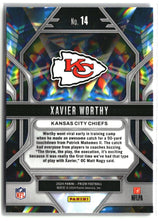 Xavier Worthy 2024 Panini Prizm Prizmatic #14