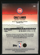 Chaz Lanier 2025-26 Topps Signature Class Chrome Refractors #131