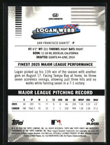 Logan Webb 2026 Finest #172