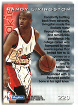Randy Livingston 1996-97 SkyBox Premium #220