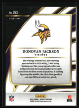 Donovan Jackson 2025 Panini Select #263