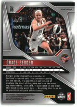 Grace Berger 2024 Panini Prizm WNBA Silver Prizms #89
