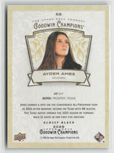 Ayden Ames 2026 Upper Deck Goodwin Champions Glossy Black #68