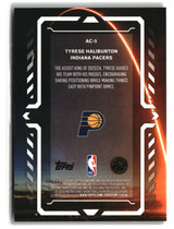 Tyrese Haliburton 2025-26 Topps Chrome Update Activators #AC-5