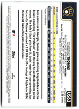 Connor Thomas 2025 Topps Update #US63