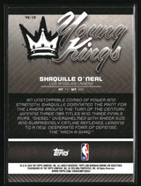Shaquille O'Neal 2025-26 Bowman Young Kings #YK-19