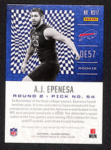A.J. Epenesa 2020 Panini Illusions Rookie Signs #RS17 #/199