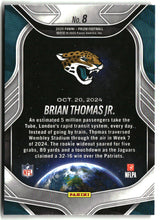 Brian Thomas Jr. 2025 Panini Prizm Global Reach #8