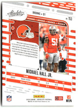 Michael Hall Jr. 2024 Panini Absolute Retail #153