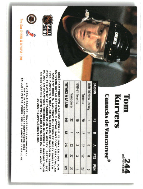 Wendel Clark 1991-92 Pro Set French #225