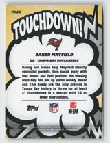Baker Mayfield 2026 Topps Flagship Touchdown #TD-22